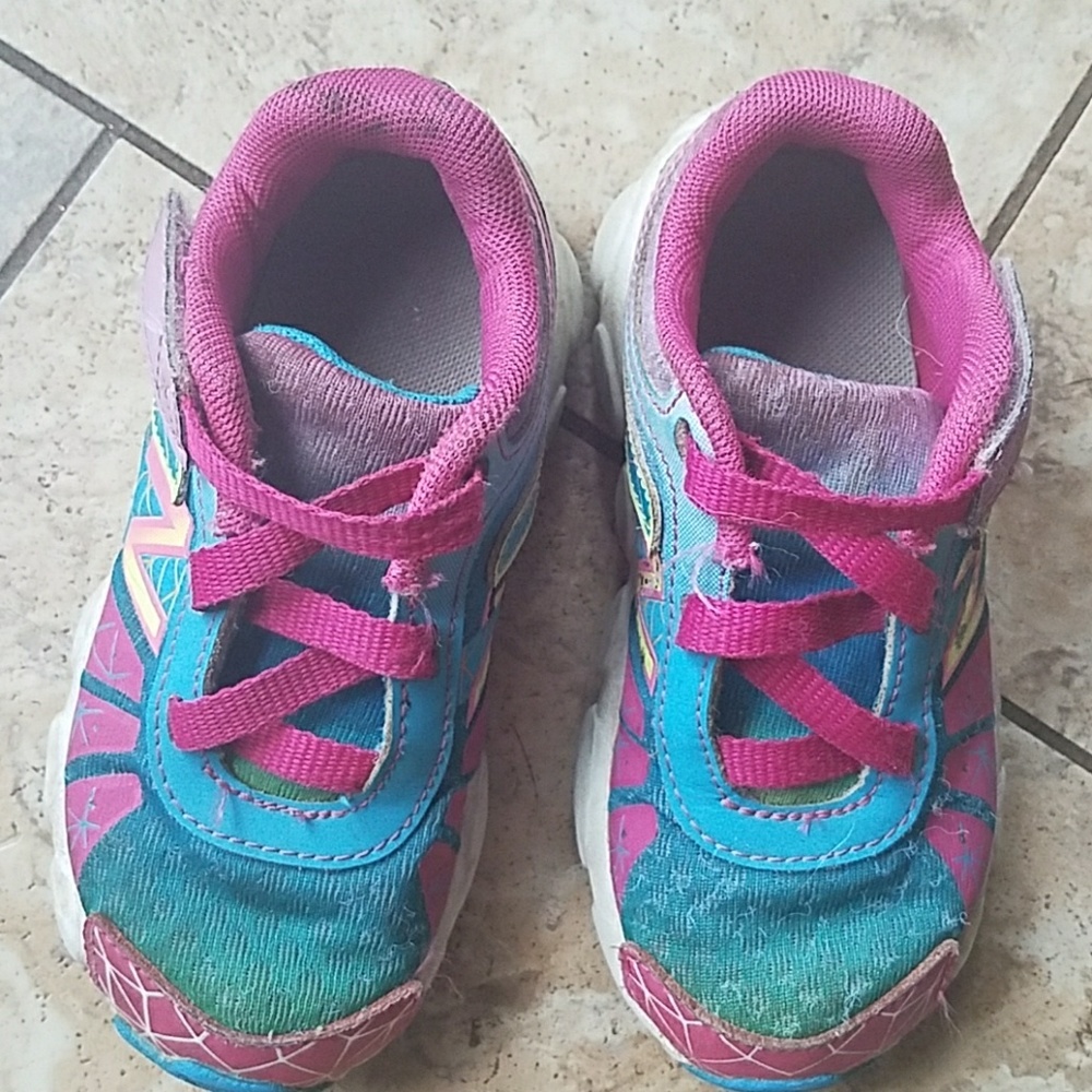 New Balance toddler girl size 8 shoes